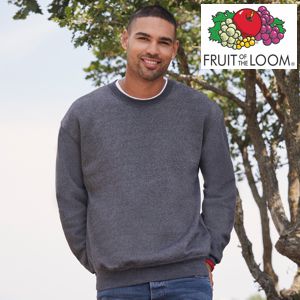 F324-Imageq Herren Pullover und Sweatshirt von Fruit of the Loom zum Bedrucken, Besticken und Beflocken