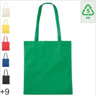 Polypropylen Tasche mit langen Henkeln mit Logodruck
