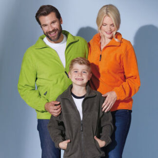 Fleecejacken besticken