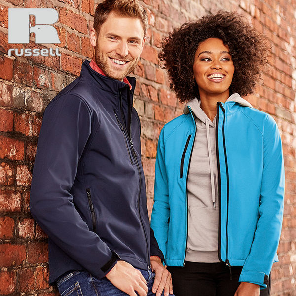 Besticken von Softshell Jacken für Damen und Herren