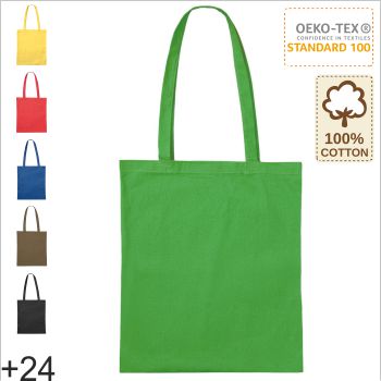 Tragetasche mit langen Henkel mit Logo-Druck