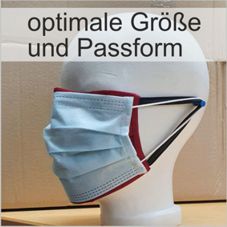 Passform der Schutzmaske